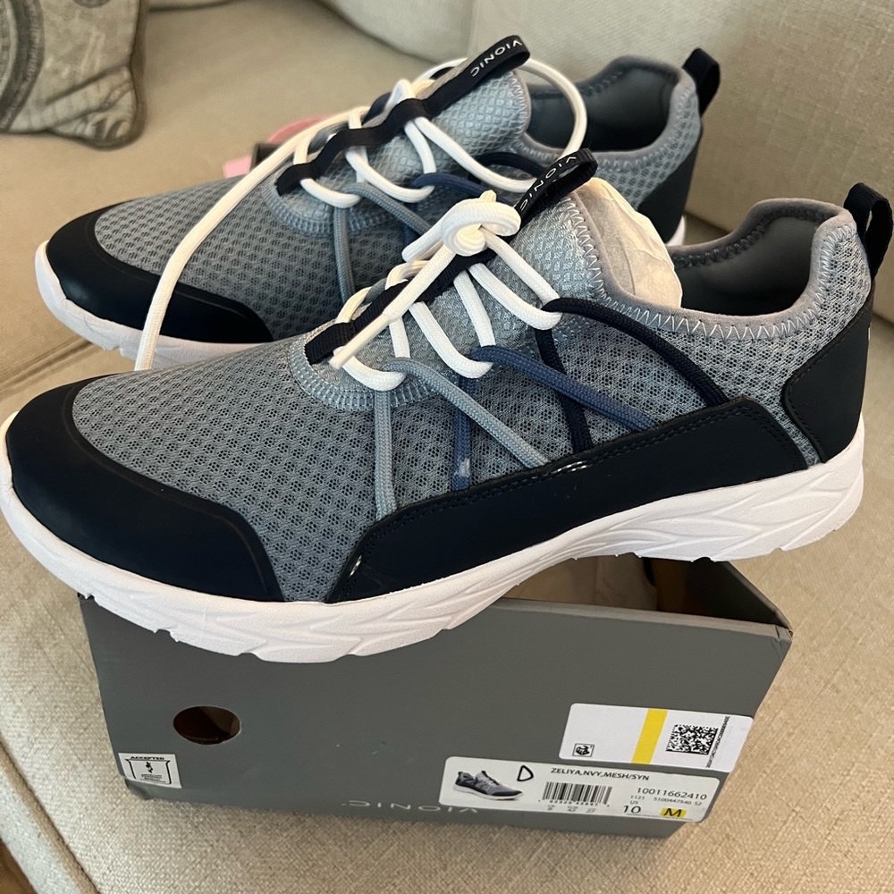 Brand New. Vionic Zeliya sneakers navy color. Size 10/runs large